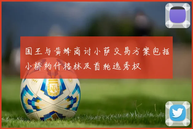 国王与黄蜂商讨小萨交易方案包括小桥约什格林及首轮选秀权